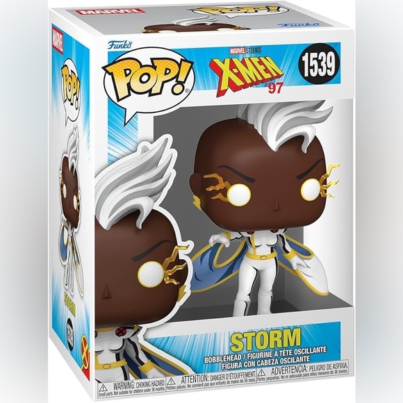 Funko Pop X-Men 97 Storm Vinyl Figure White Blue Gold #1539 - Picture 1 of 2